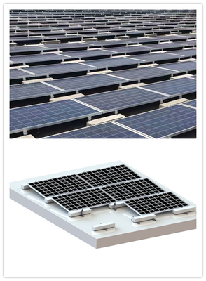 Pendiente picovoltio solar del tejado plano que monta el carril de montaje de los sistemas 1200m m picovoltio MRA3