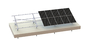 El hormigón molió los sistemas solares de aluminio de la estructura de montaje 88m/S picovoltio